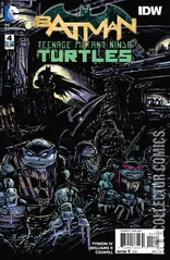 Variant Cover for Batman / Teenage Mutant Ninja Turtles #4