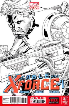 Variant Cover for Cable and X-Force #1