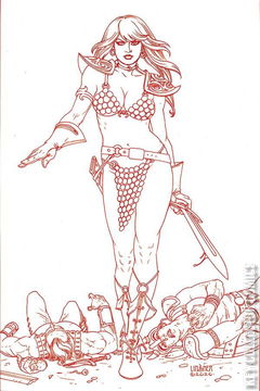 Variant Cover for Red Sonja #20