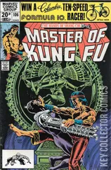 Variant Cover for Master of Kung Fu #106