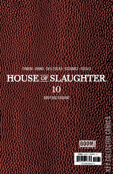 Variant Cover for House of Slaughter #10