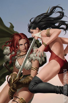 Variant Cover for Vampirella vs. Red Sonja #2