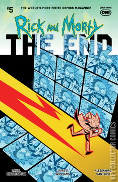Variant Cover for Rick and Morty: The End #5
