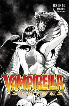 Variant Cover for Vampirella Strikes #2