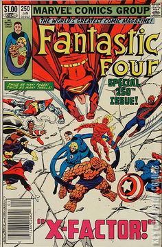 Variant Cover for Fantastic Four #250