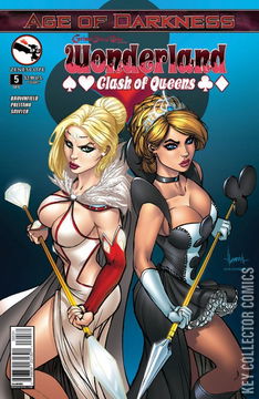 Variant Cover for Grimm Fairy Tales Presents: Wonderland - Clash of Queens #5