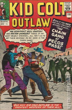 Variant Cover for Kid Colt Outlaw #118