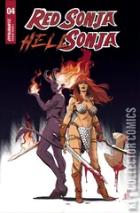 Variant Cover for Red Sonja / Hell Sonja #4