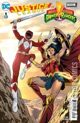 Cover for Justice League / Power Rangers #1