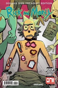 Variant Cover for Rick and Morty Treasury Edition #1