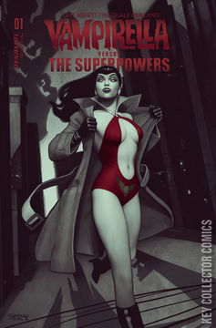 Variant Cover for Vampirella vs. Superpowers #1