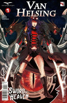 Variant Cover for Van Helsing: Sword of Heaven #1