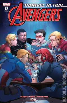 Variant Cover for Marvel Action: Avengers #12