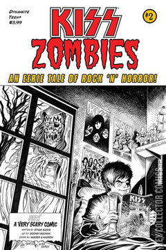 Variant Cover for KISS / Zombies #2