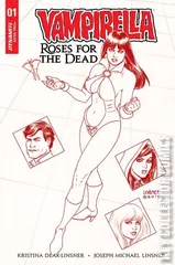 Variant Cover for Vampirella: Roses for the Dead #1
