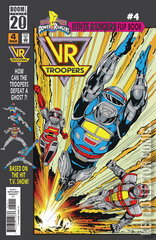 Variant Cover for Mighty Morphin Power Rangers: Ninja Rangers / VR Troopers #4