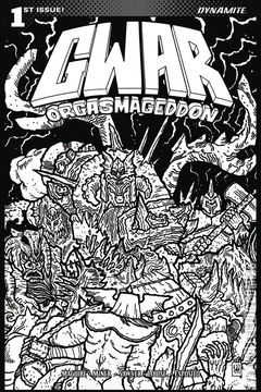 Variant Cover for Gwar: Orgasmageddon #1