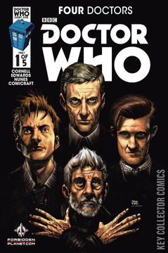 Variant Cover for Doctor Who: Four Doctors #1