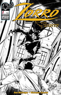 Variant Cover for Zorro: Flights #2