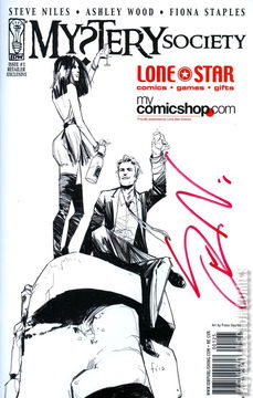 Variant Cover for Mystery Society #1