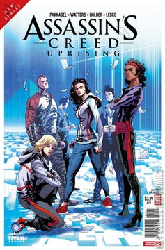 Variant Cover for Assassin's Creed: Uprising #1