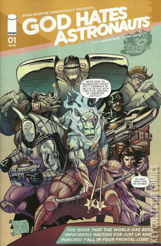 Variant Cover for God Hates Astronauts #1