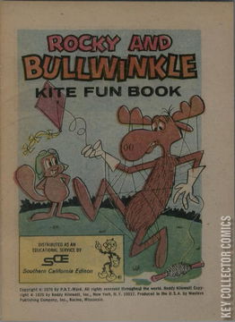 Variant Cover for Rocky & Bullwinkle Kite Fun Book