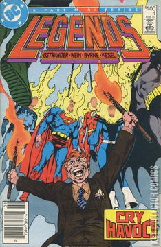 Variant Cover for Legends #4