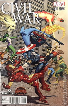 Variant Cover for Civil War #1