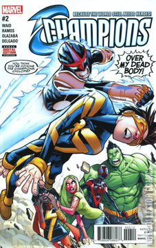 Variant Cover for Champions #2