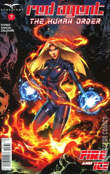 Variant Cover for Grimm Fairy Tales Presents: Red Agent - The Human Order #7