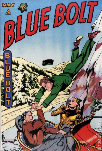 Cover art for Blue Bolt #8