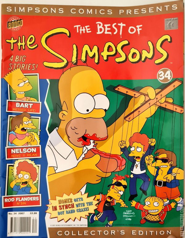 The Best of the Simpsons #34 Published January 2007 | K