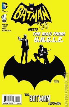Variant Cover for Batman '66 Meets the Man from U.N.C.L.E. #1