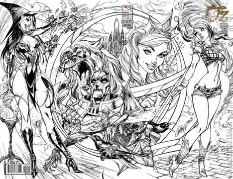 Variant Cover for Grimm Fairy Tales Presents Oz #1