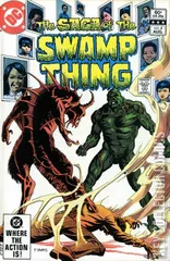 Cover for Saga of the Swamp Thing #4