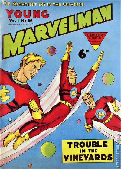Cover art for Young Marvelman #89 