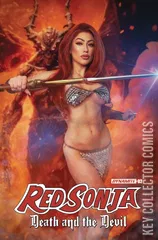 Variant Cover for Red Sonja: Death and the Devil #2