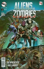 Cover for Aliens vs. Zombies #1