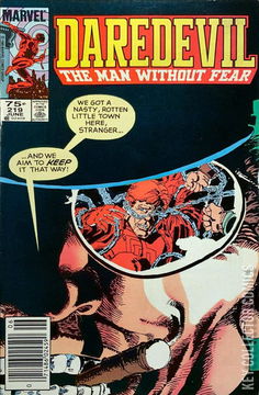 Variant Cover for Daredevil #219