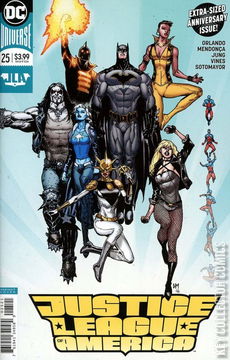 Variant Cover for Justice League of America #25