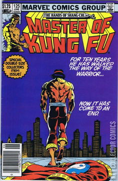 Variant Cover for Master of Kung Fu #125