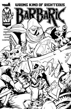 Variant Cover for Barbaric: Wrong Kind of Righteous #1
