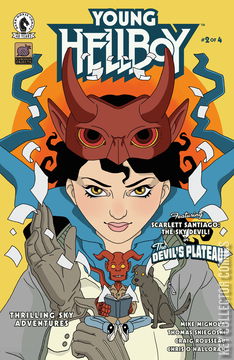 Variant Cover for Young Hellboy: Thrilling Sky Adventures #2