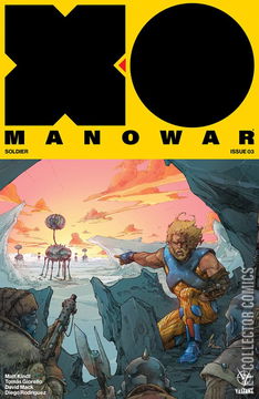 Variant Cover for X-O Manowar #3