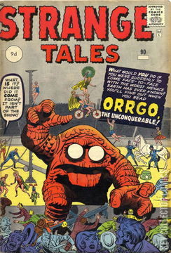 Variant Cover for Strange Tales #90
