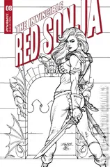 Variant Cover for Invincible Red Sonja #8