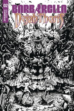 Variant Cover for Barbarella / Dejah Thoris #2