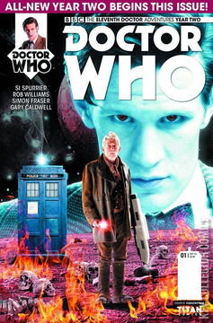 Variant Cover for Doctor Who: The Eleventh Doctor - Year Two #1