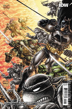 Variant Cover for Batman / Teenage Mutant Ninja Turtles #5
